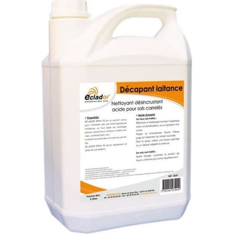 ECLADOR - Décapant laitance de ciment - 5L (1/2)