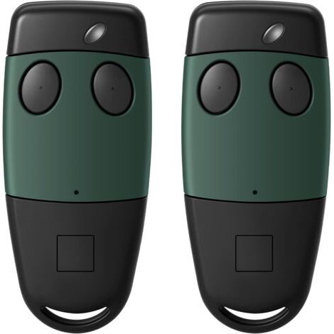 2PCS Telecommande Portail pour CARDIN S449-QZ2 Pré-codée 433 Mhz,2 Canaux Télécommande Ouverture Portail,Remplace le modèle TXQ4492P0