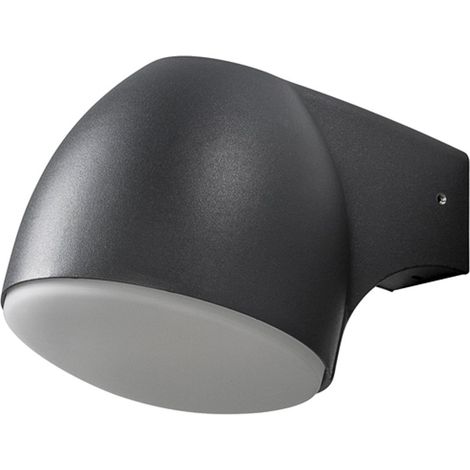 Konstsmide Ferrara Applique murale effet extérieur 4W LED Noir, IP44 (1/3)