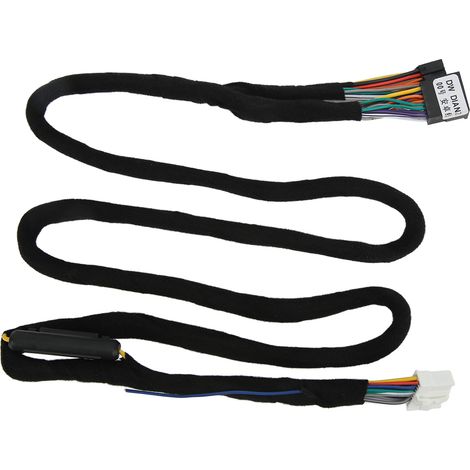 Faisceau de câbles pour amplificateur de puissance DSP 12 V pour voiture, connecteur ISO, universel haute fidélité Android (1/5)