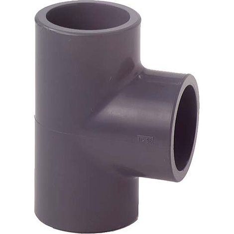 Pièce en T GF 90° tout PVC-U d 6