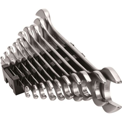 BAHCO - Jeu de clés à fourche doubles, dimensions métriques - 10 pcs/clip plastique (1/4)