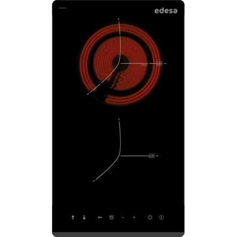 Plaque de cuisson edesa evt-3220 b 3 kW 2 zones (1/2)