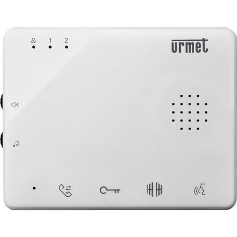 Grothe HT 1730/2 Telefono vivavoce, montaggio superficiale, bianco, 74343