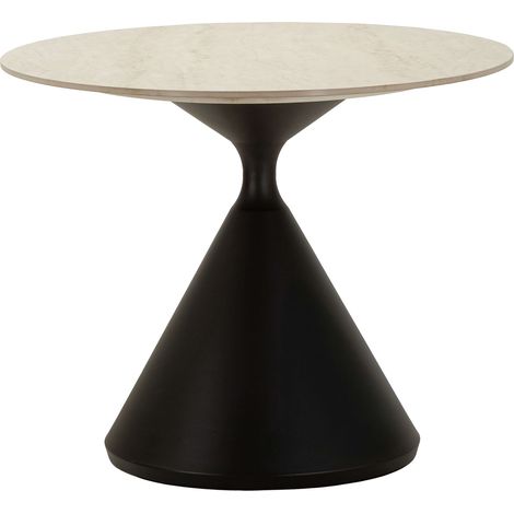 Esstisch Baleha, 4 Plätze, oval, Struktur in Eichenfärbung, 180x90x73h cm, Braun Eiche