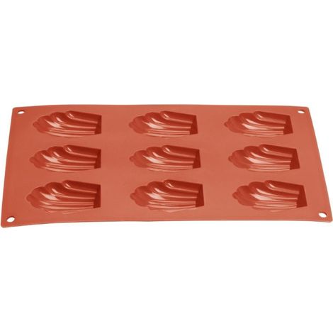 Plaque de 9 moules à madeleine en silicone - VOGUE (1/5)