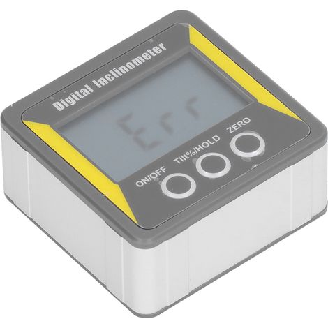 Neigungsmesser mit Digitalanzeige, automatischer Abschaltung, magnetischer Wasserwaage und Winkelmesser (1/5)
