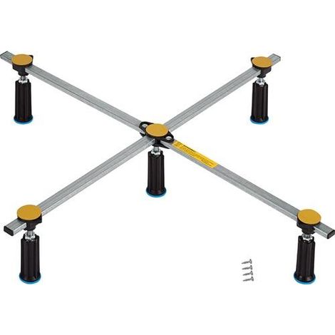 Base de receveur de douche Ferroplast D5 Standard XL Plage de réglage en hauteur 125-115 mm