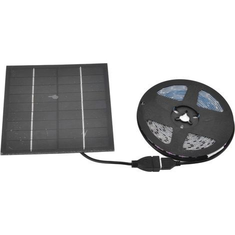 Solar grow light strip, 5W eco-friendly LED, high luminous flux promotes plant growth. Solar LED grow light strips, 3 meters/3.3 yd (1/5)