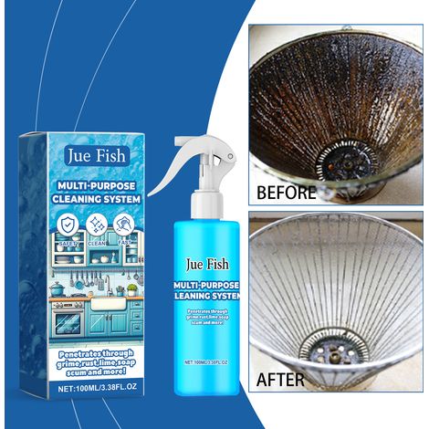 Multi-functional, gentle, foaming kitchen cleaner for oil stains and kitchen countertops - 100ml (1/5)