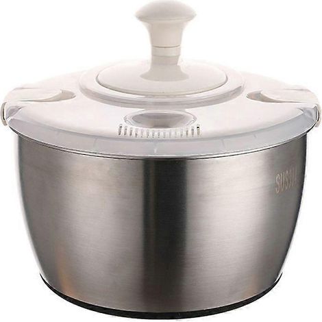 Déshydrateur de fruits et légumes 5L pour la cuisine, essoreuse à salade (1/4)