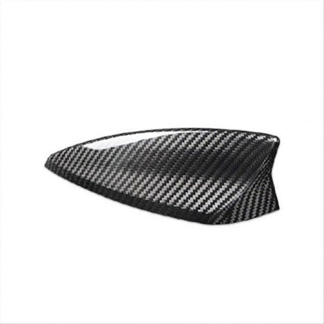Autocollants pour antenne de voiture Chevrolet, motif fibre de carbone noir (1/5)