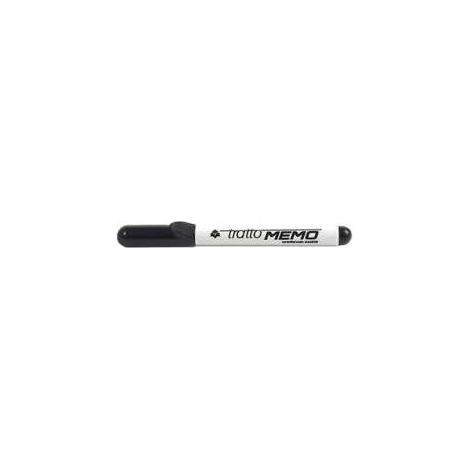 Tratto Memo Punta Tonda Nero 854003 X12