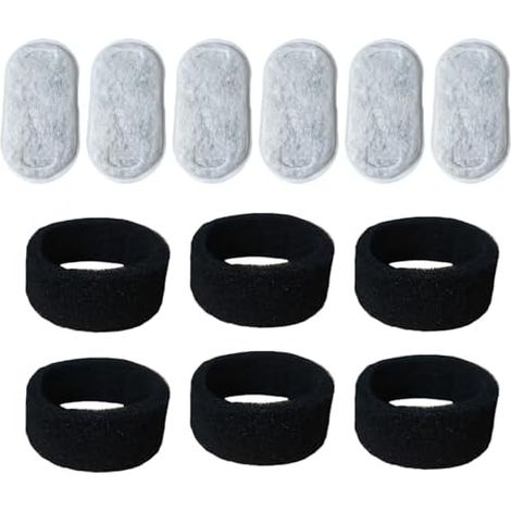 Filtre Fontaine Chat, Rechange, Vlies, Charbon Actif, Resine Echange, Eau, Animal, Compagnie, Frais (1/5)