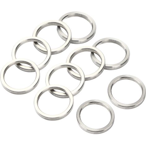 Lot de 10 entretoises inox OD 15 mm ID 12 mm modèle 3515-0015-0020 (1/5)