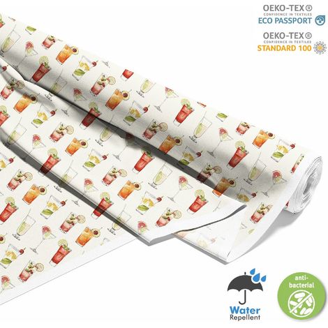 TESSUTI DECORATIVI PER ESTERNI OXFORD - Motivo Cocktail  DX8776 (1/5)