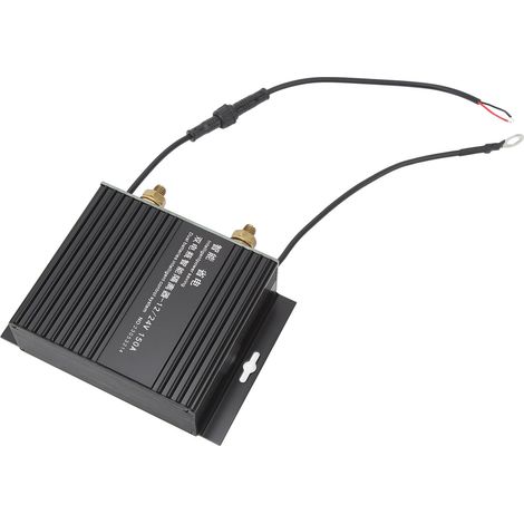 Ortviai Isolateur de Batteries Doubles 150 A 12 V / 24 V avec Indicateur LED Intelligent pour Camping-car, Bateau et Véhicule Tout-Terrain (1/5)