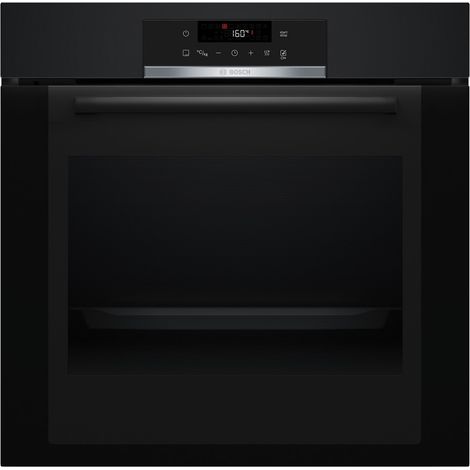 Bosch Serie 4 HBA372EB3 Einbau-Elektroherd schwarz 71 Liter