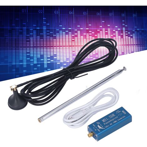 MSI/SDR 10 kHz bis 2 GHz Funkempfänger, Haupteinheit und Antenne (1/5)