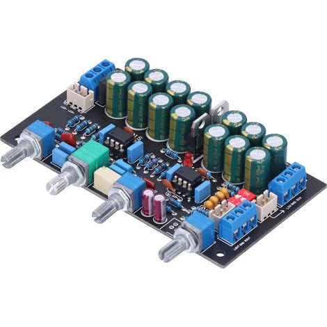 Préamplificateur Tone Board A1 avec interrupteur de grossissement, composant DIY, alimentation AC 12V-18V (1/5)