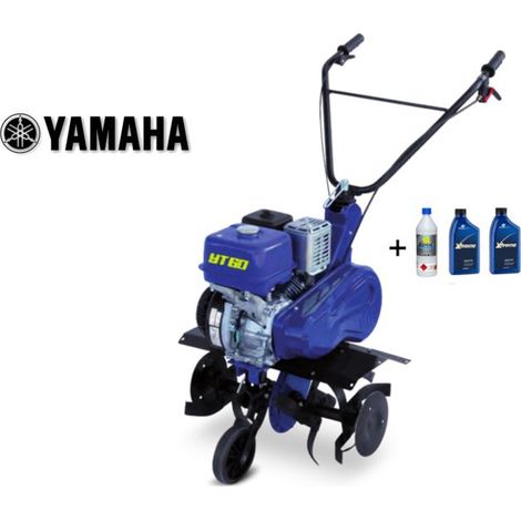 Motozappa Yamaha YT60 con motore a scoppio da 174cc fresa da 63 cm benzina e olio