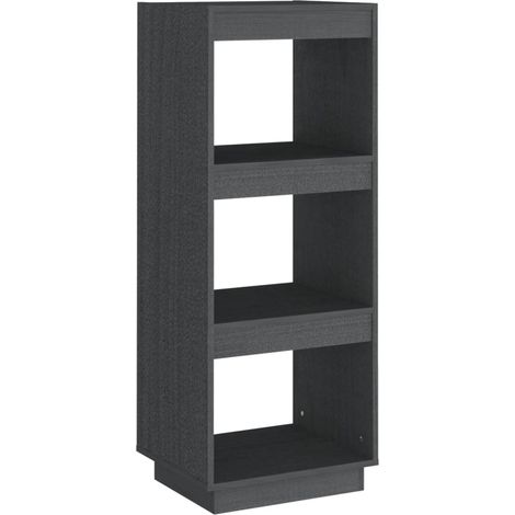 Maison Exclusive - Bücherregal/Raumteiler Grau 40x35x103 cm Massi