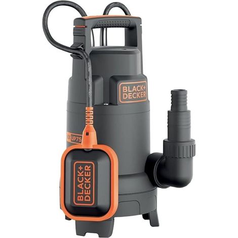 Elettropompa Sommergibile Black Decker BXUP750PTE PVC 750 Watt 13000 Litri (1/5)