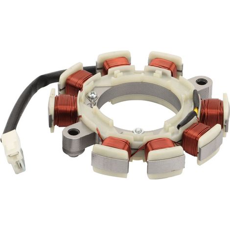 Convient au moteur GX160-6, diamètre d'arbre de 19,05 mm, bobine de stator de magnéto universelle pour groupe électrogène/pompe à eau/pièces de machines agricoles, assemblage de bobine de stator de qu (1/5)