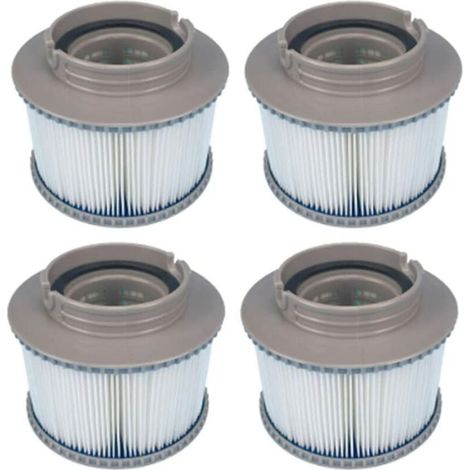 Confezione da 4 filtri di ricambio per Mspa FD2089, Cartuccia filtro per piscina e spa (1/5)