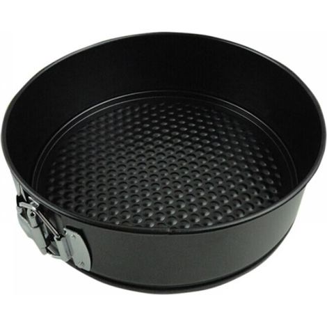 Moule À Gâteau À Cercle Amovible - Acier Au Carbone - Antiadhésif - Pour Cheesecake Et Gâteaux Ronds - 18 20 23 Cm - Lot De 3 (1/5)