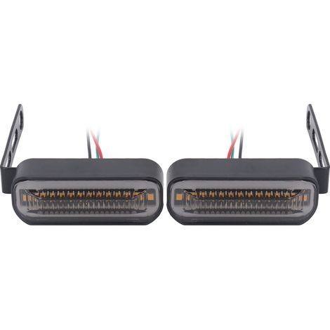Clignotants LED Moto Séquentiels Universels pour Scooters et Motos Électriques 12V (1/5)