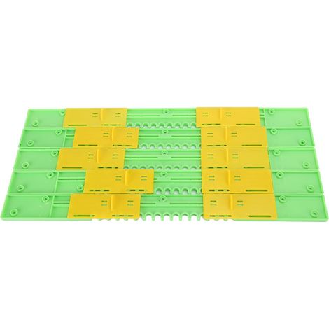 Ensemble de 5 entrées de ruche en plastique de taille réelle, style Dadan, outils apicoles (1/5)
