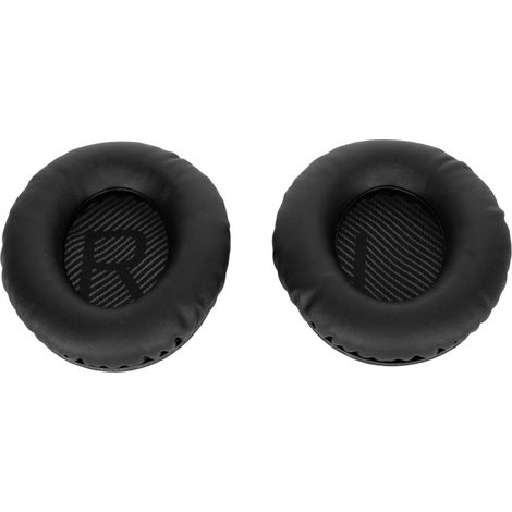 Coussinets d'oreille de rechange en similicuir souple et mousse à mémoire de forme pour casques audio QC35, 35ii, QC25, QC15, QC2, AE2i et AE2W (noir) (1/5)