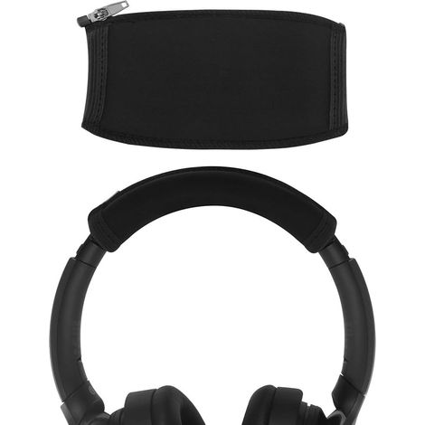 Housse de bandeau pour casque Sony WH-1000XM4/XM3/XM2/1000X, ULT WEAR, WH-ULT900N, WH-XB950N1/XB910N/XB900N, MDR-XB950BT/XB650BT, pièce de rechange (noire)