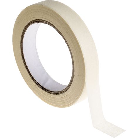 Ruban de masquage Papier RS PRO, 19mm x 50m, Blanc ( Prix pour 1 )