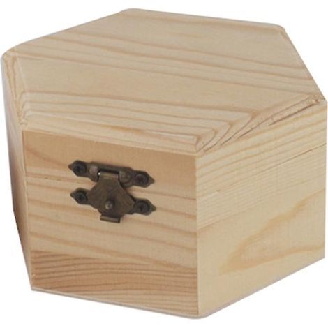 Aufbewahrungsbox aus Holz für Küche, Wohnzimmer, Schlafzimmer, leicht, einfach zu transportieren - Sunny (1/5)