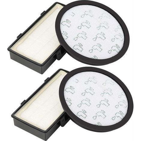 Confezione da 2 filtri HEPA compatibili con gli aspirapolvere ciclonici Rowenta RO7611 RO7634 RO7623 Silence Force - Sostituisce il codice ZR903701 (1/5)