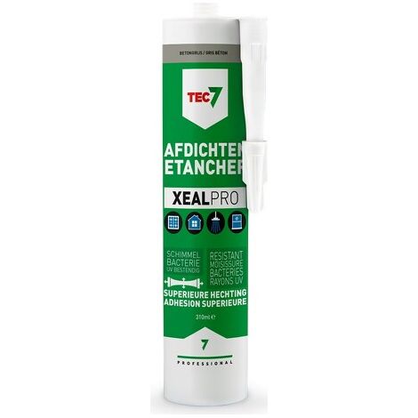 Mastic tec7 xealpro imperméable résistant chimique 310ml