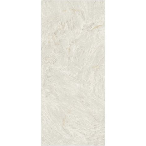 Carrelage effet Marbre Blanc Opale 278x120x0,6 cm Brillant Florenza - Mur intérieur (vendu par carton de 3,336 m²) - RO'MA CARRELAGE
