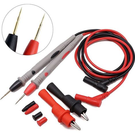 Digital multimeter test leads, 1000 V, 20 A (1/4)
