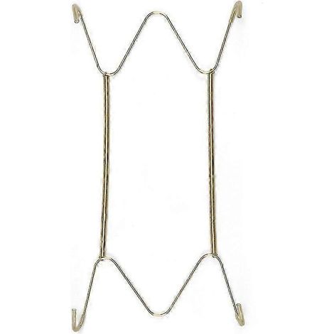 10 supports d'assiettes de 20 cm (8 pouces) avec crochets et supports muraux.