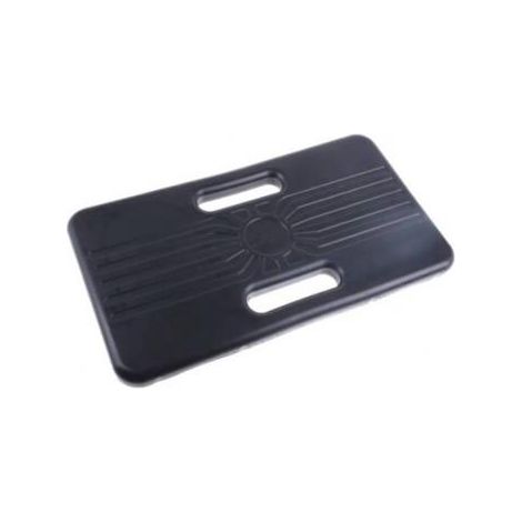 Rodilleras rs pro 24 x 44 cm poliuretano negro