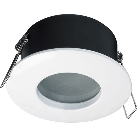 Empotrable techo CARPO Fijo redondo IP65 GU10 50W Blanco (1/4)