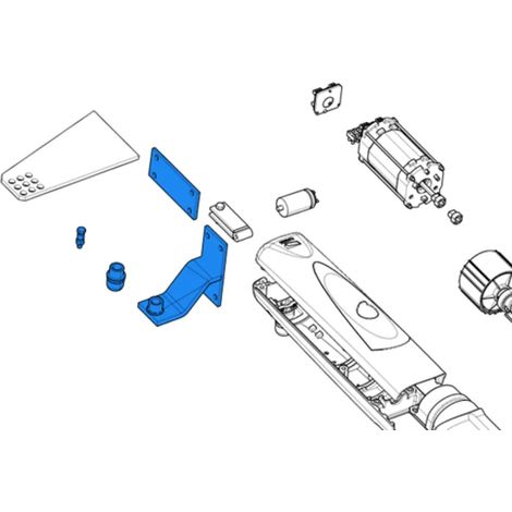 came pièce détachée boîtier accessories axo 5/7 88001-0156 (1/3)