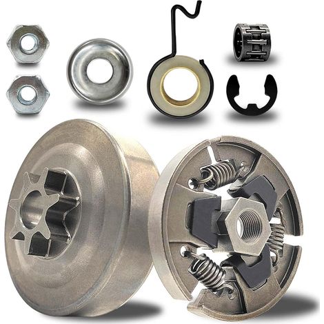 Kit cloche, embrayage, turbine, aiguille compatible avec Stihl MS231 MS251 MS241