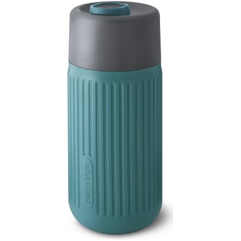 Tazza da viaggio in vetro, verde mare / Black+Blum (1/5)