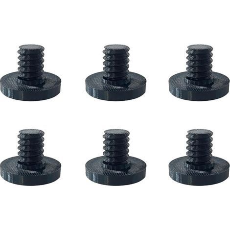 Set mit 6 Ersatzschrauben für Gartenhäuser