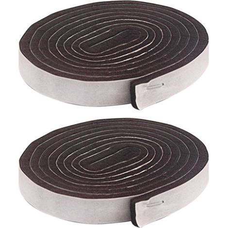 Tapis De Protection Pour Pieds De Meuble - Bande En Feutre Auto-Adhésive - Pour Sol Dur - 127 X 1,7 X 0,57 Cm - 2 Pièces (1/5)