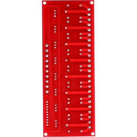 DC 12V 8-Kanal Hoch-/Niedrigpegel-Doppeltrigger-Relaismodulplatine (1/5)