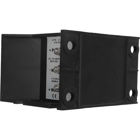 Avertisseur sonore de recul 112 dB CC 12 V-24 V 20 W pour voitures, camions et navires (1/5)